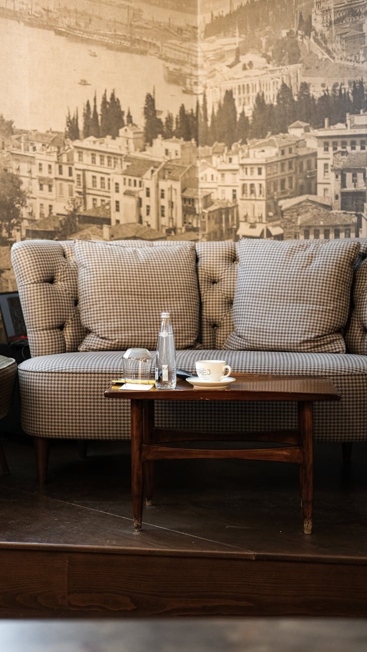 Panda Cleaner usuwanie plam z fotela materiałowego